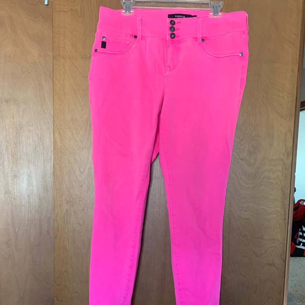 Hot Pink Jeggings